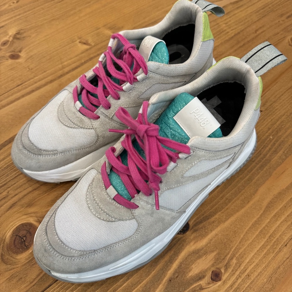 NWTB P448 Luke Dogma Made in Italy Sneakers